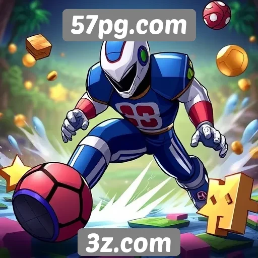 Variedade de jogos disponíveis no 57pg